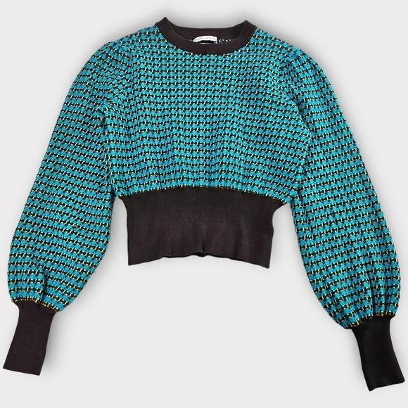 Urban Outfitters Sweaters - Urban Outfitters Sweater Puff Shoulder Balloon Sleeve XS